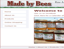 Tablet Screenshot of madebybees.com